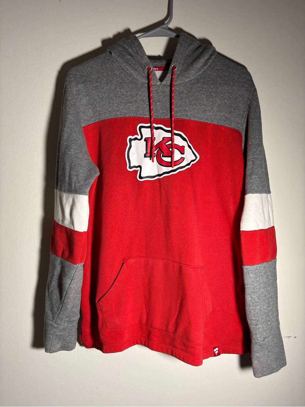Fanatics Kansas City Chiefs Red & Gray Pullover Hoodie